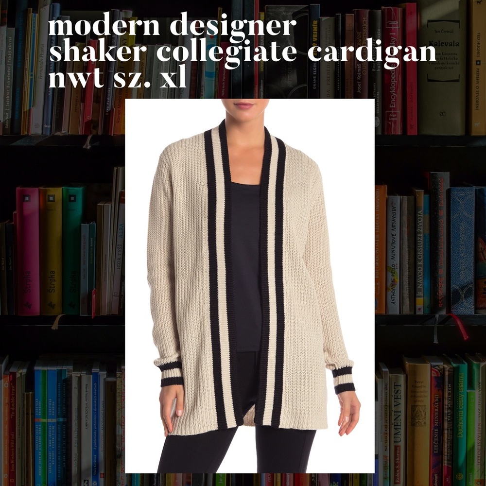 RDI-Shaker Collegiate Cardigan NWT Sz. XL